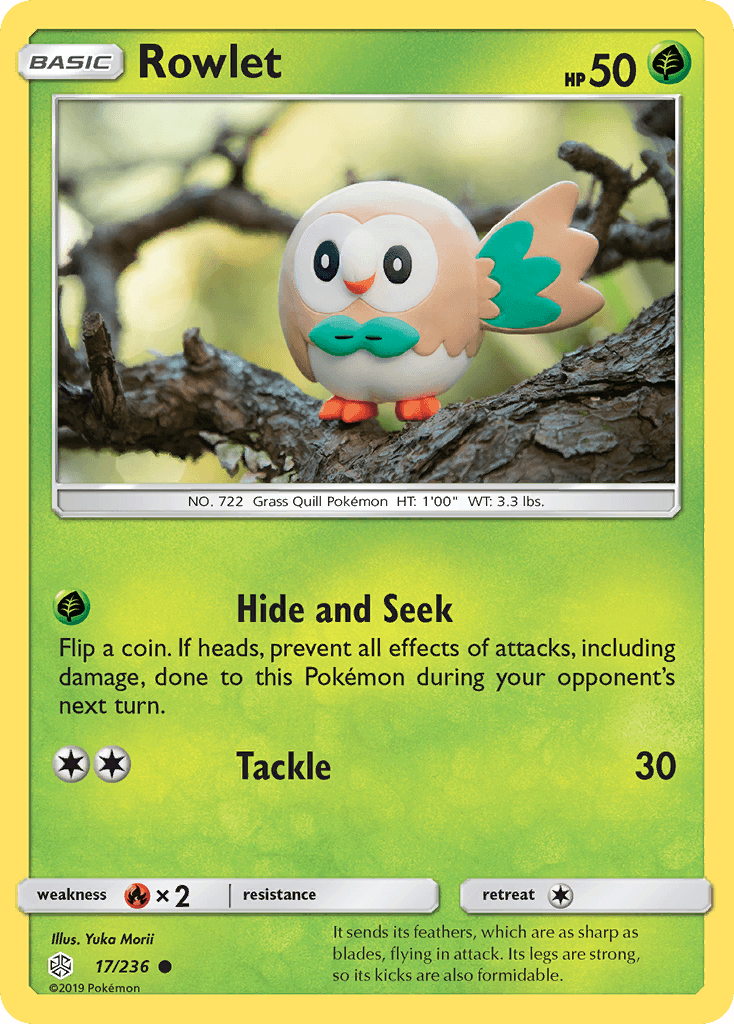 Rowlet Cosmic Eclipse