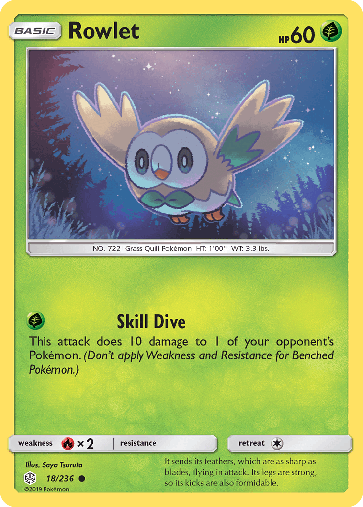 Rowlet Cosmic Eclipse