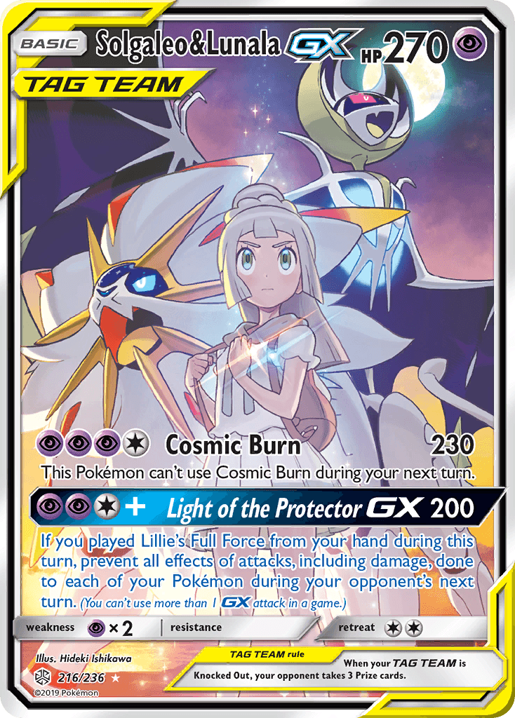 Solgaleo & Lunala-GX Cosmic Eclipse