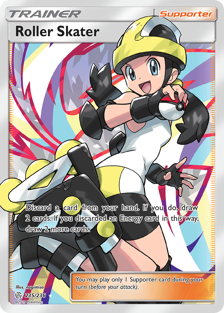 Roller Skater Cosmic Eclipse