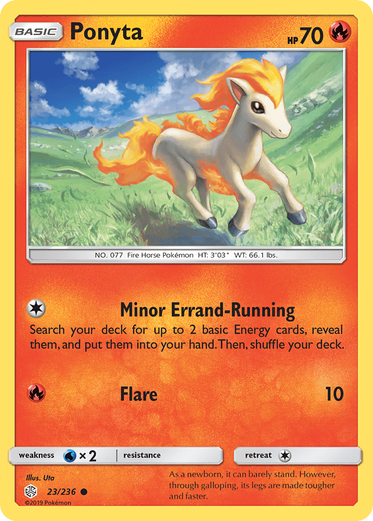 Ponyta Cosmic Eclipse