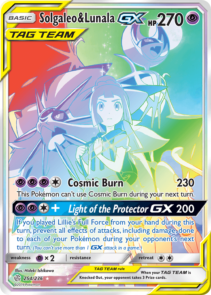 Solgaleo & Lunala-GX Cosmic Eclipse
