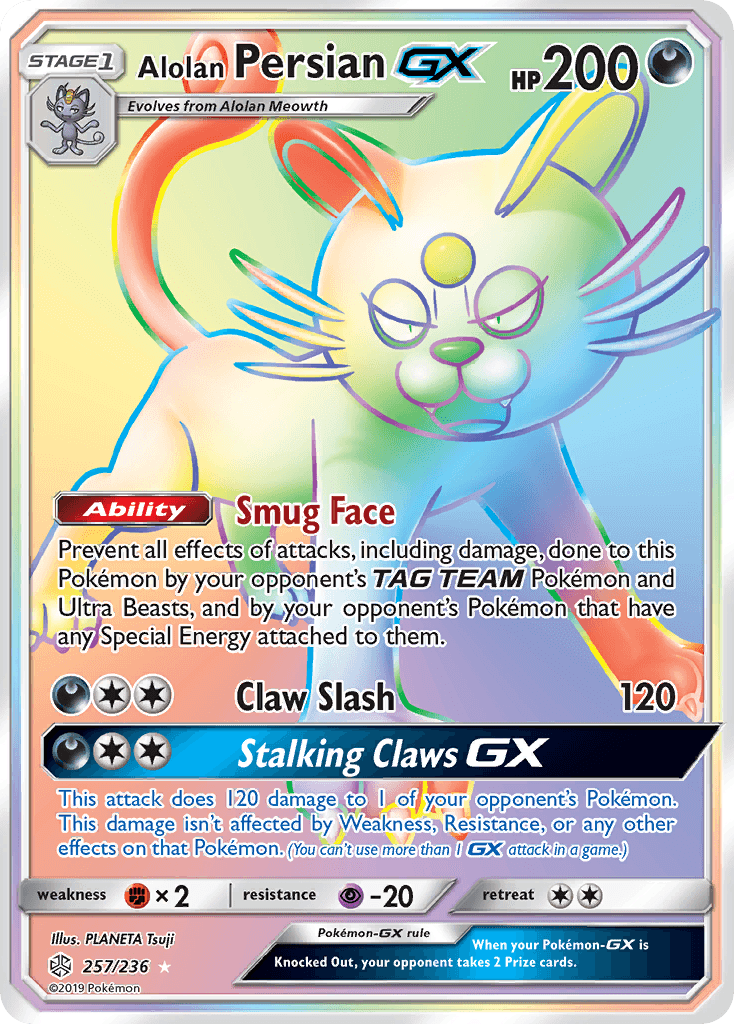 Alolan Persian-GX Cosmic Eclipse