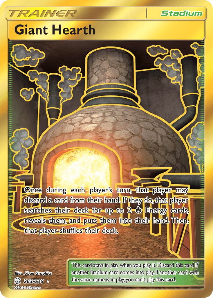 Giant Hearth Cosmic Eclipse