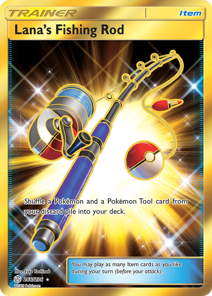 Lana's Fishing Rod Cosmic Eclipse