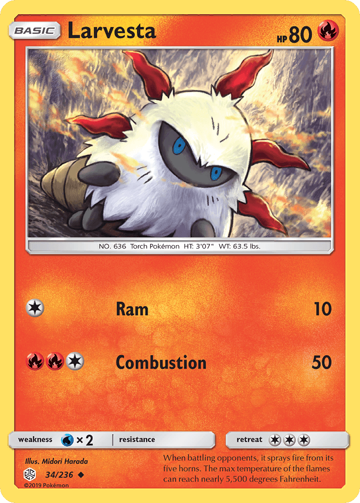 Larvesta Cosmic Eclipse