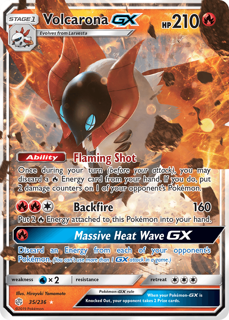 Volcarona-GX Cosmic Eclipse
