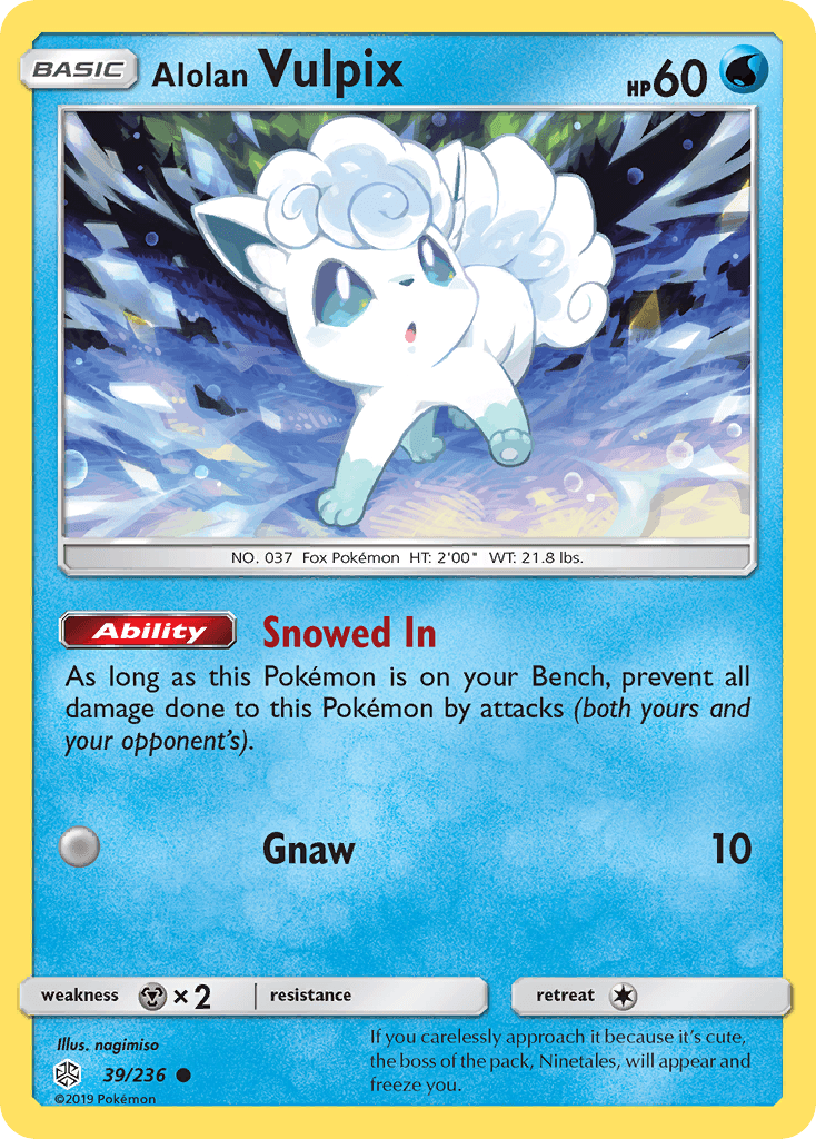 Alolan Vulpix Cosmic Eclipse