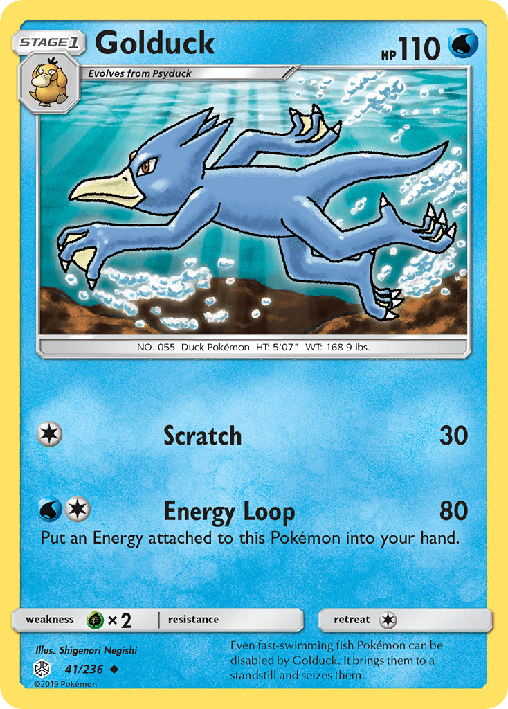 Golduck Cosmic Eclipse