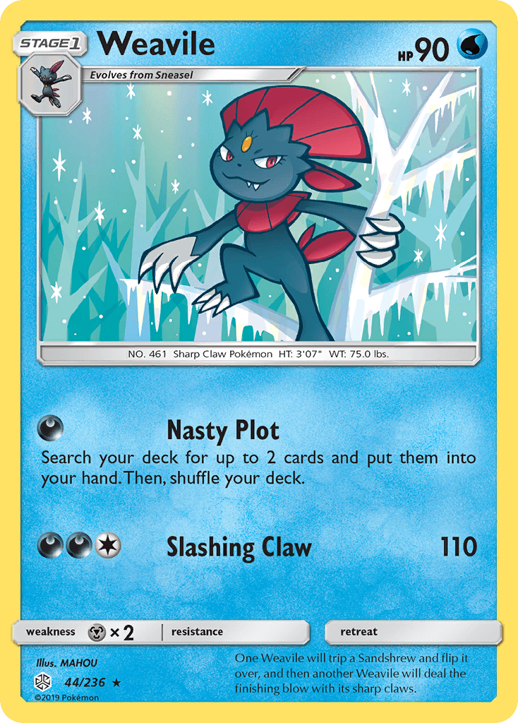 Weavile Cosmic Eclipse