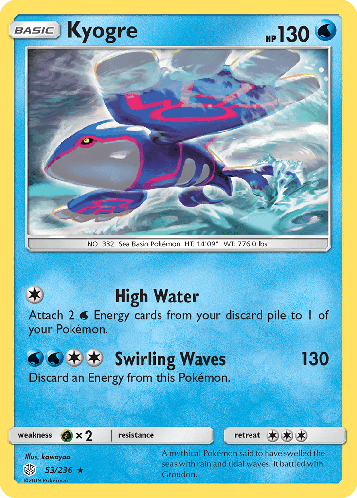 Kyogre Cosmic Eclipse
