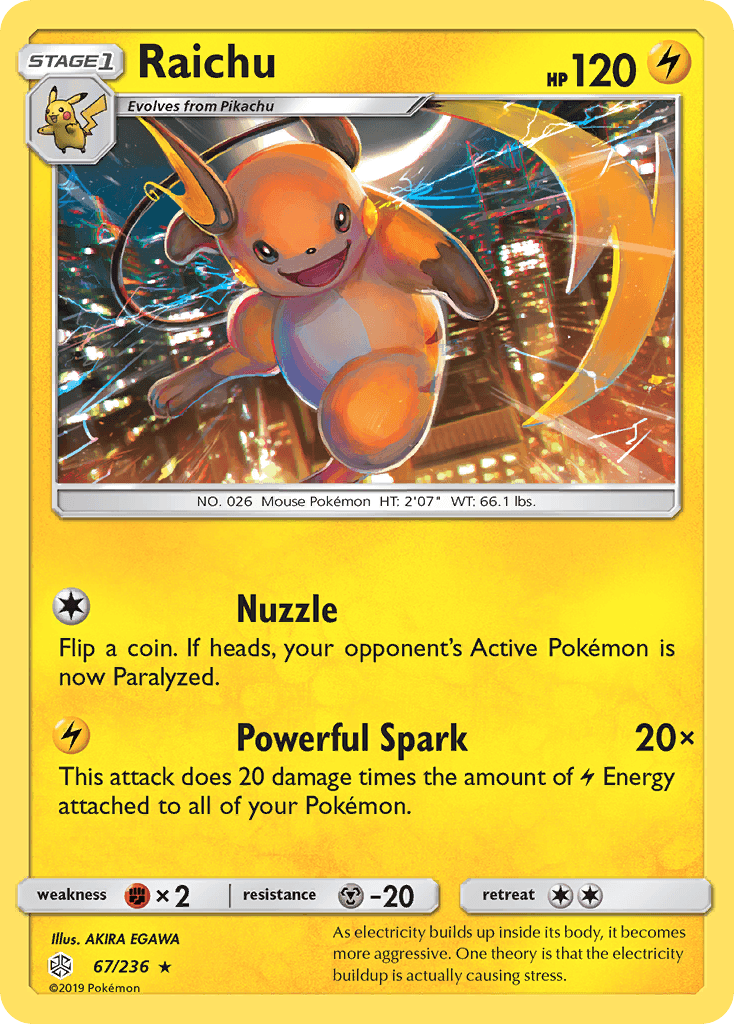 Raichu Cosmic Eclipse