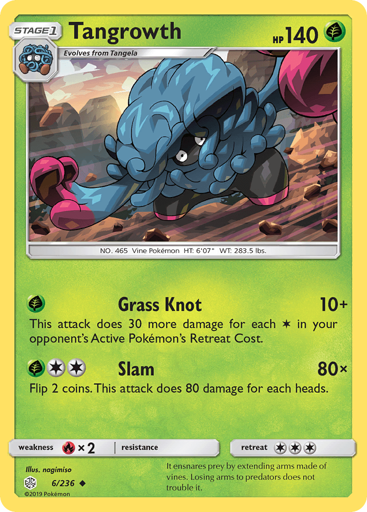 Tangrowth Cosmic Eclipse