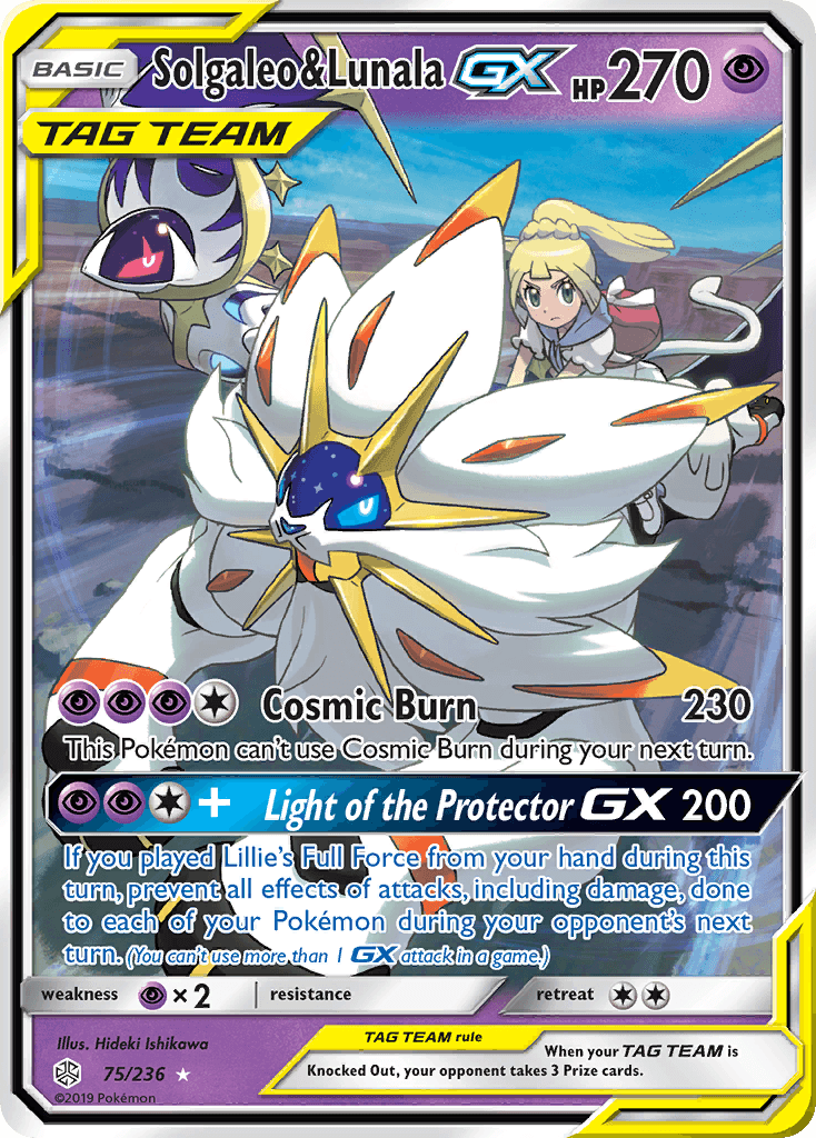Solgaleo & Lunala-GX Cosmic Eclipse