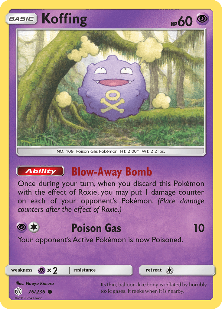 Koffing Cosmic Eclipse