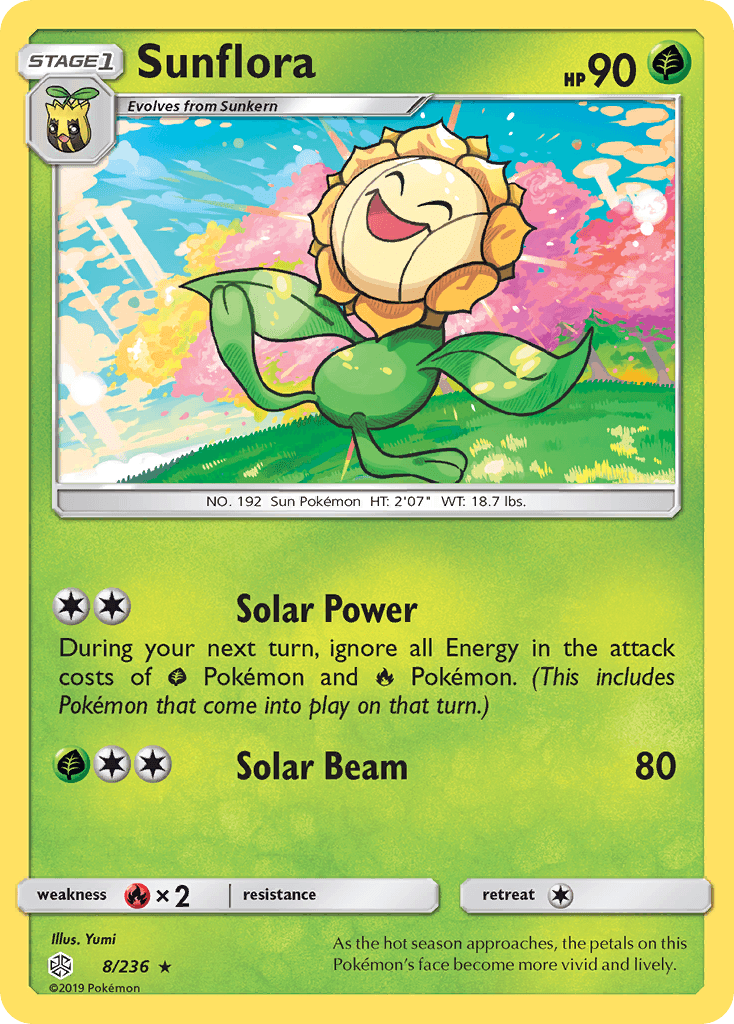 Sunflora Cosmic Eclipse