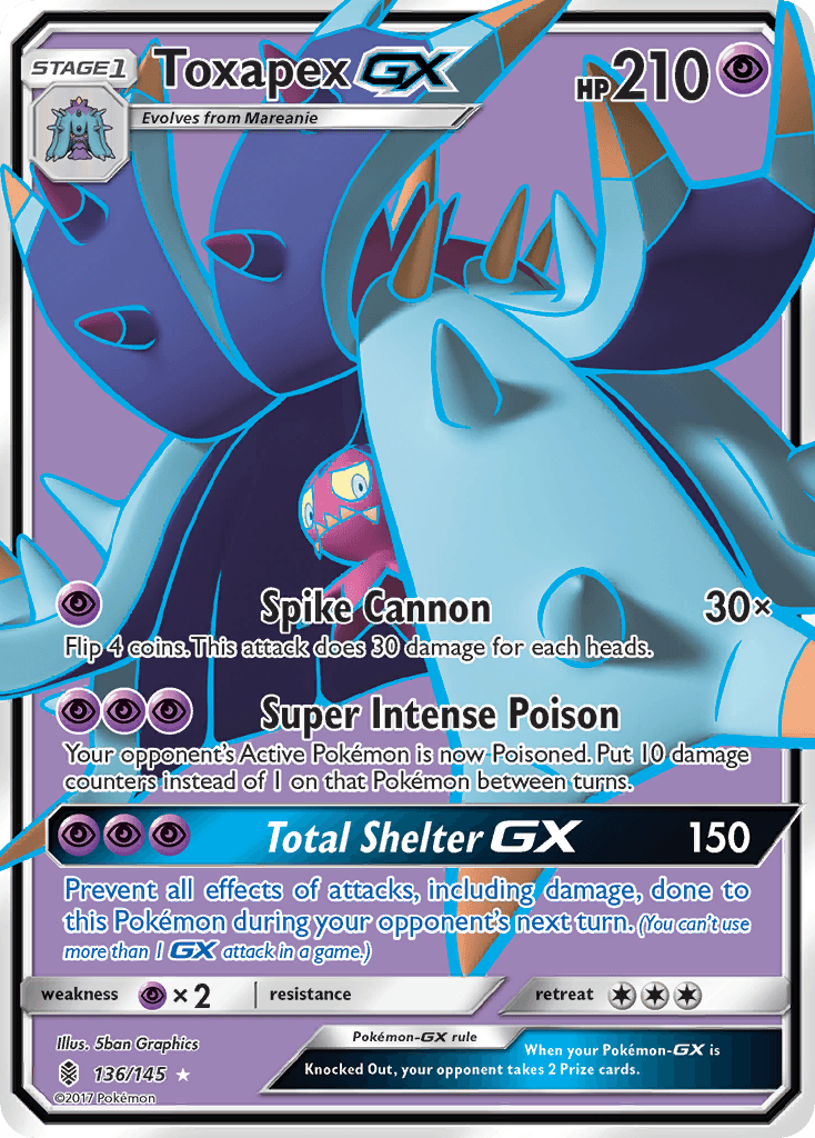 Toxapex-GX Guardians Rising