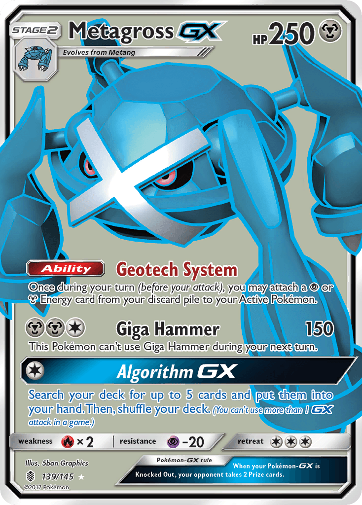 Metagross-GX Guardians Rising