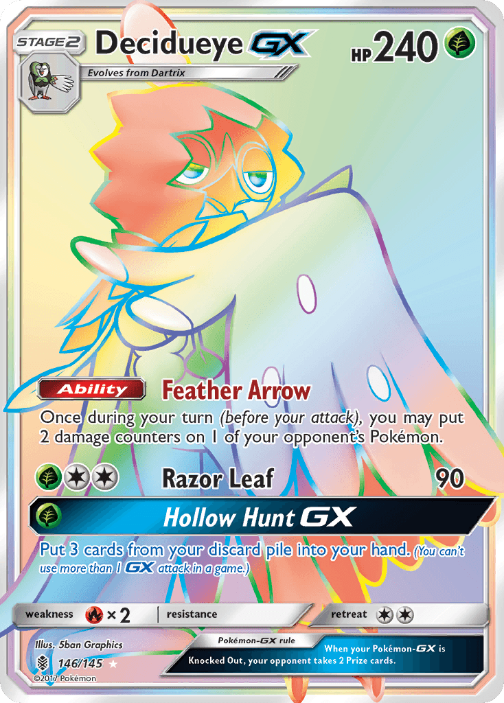 Decidueye-GX Guardians Rising