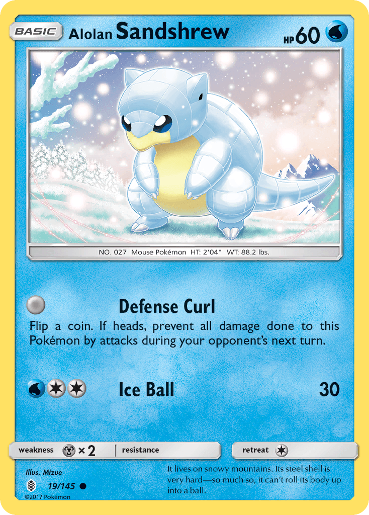 Alolan Sandshrew Guardians Rising