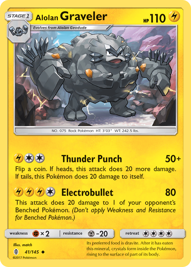 Alolan Graveler Guardians Rising