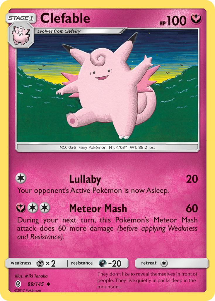 Clefable Guardians Rising