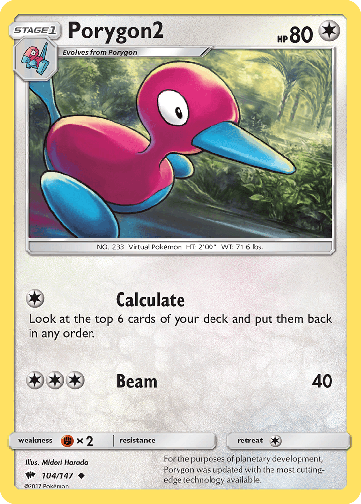 Porygon2 Burning Shadows