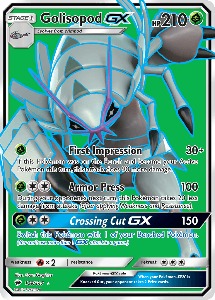 Golisopod-GX Burning Shadows
