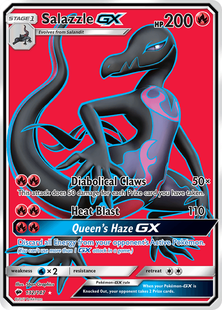 Salazzle-GX Burning Shadows