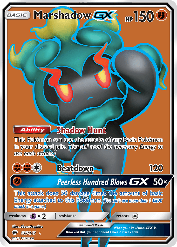 Marshadow-GX Burning Shadows