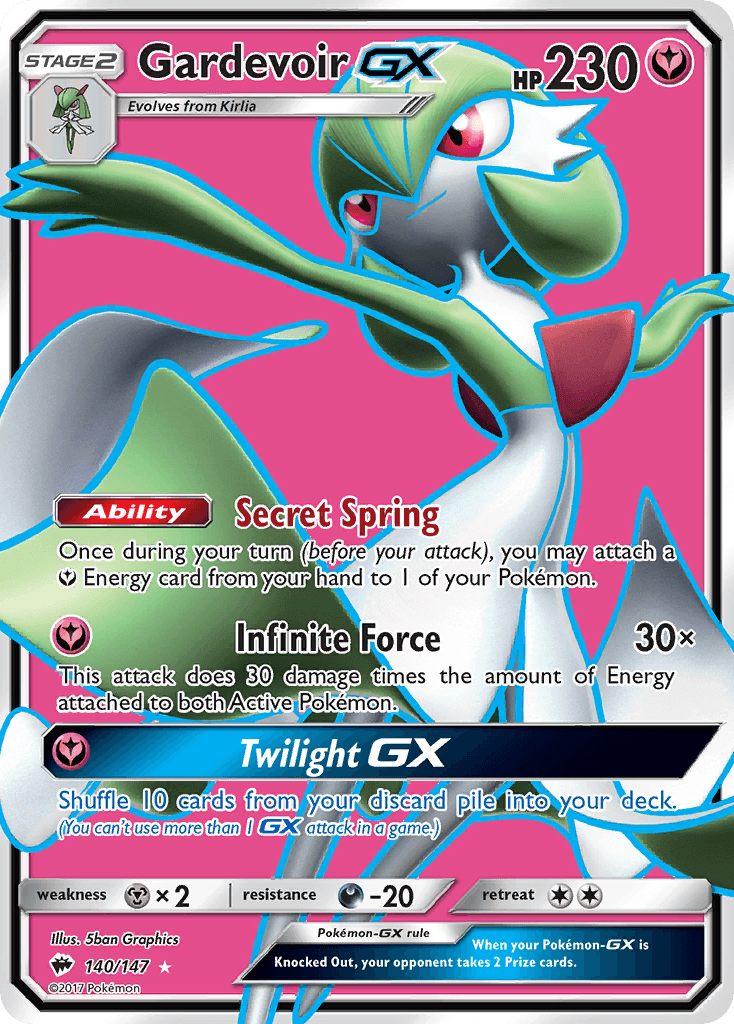 Gardevoir-GX Burning Shadows