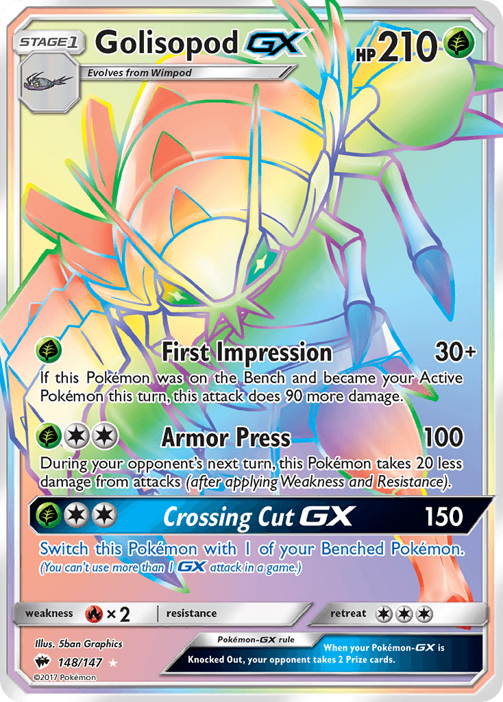 Golisopod-GX Burning Shadows