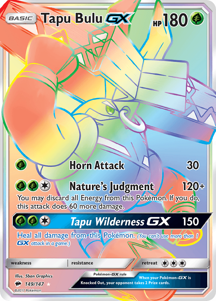 Tapu Bulu-GX Burning Shadows