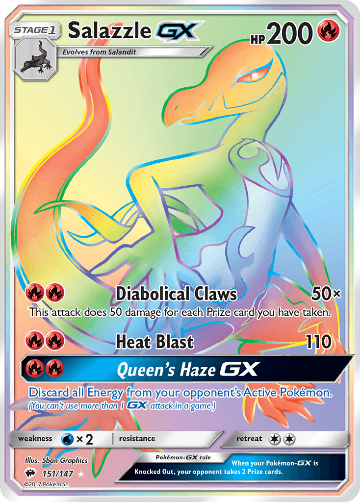Salazzle-GX Burning Shadows