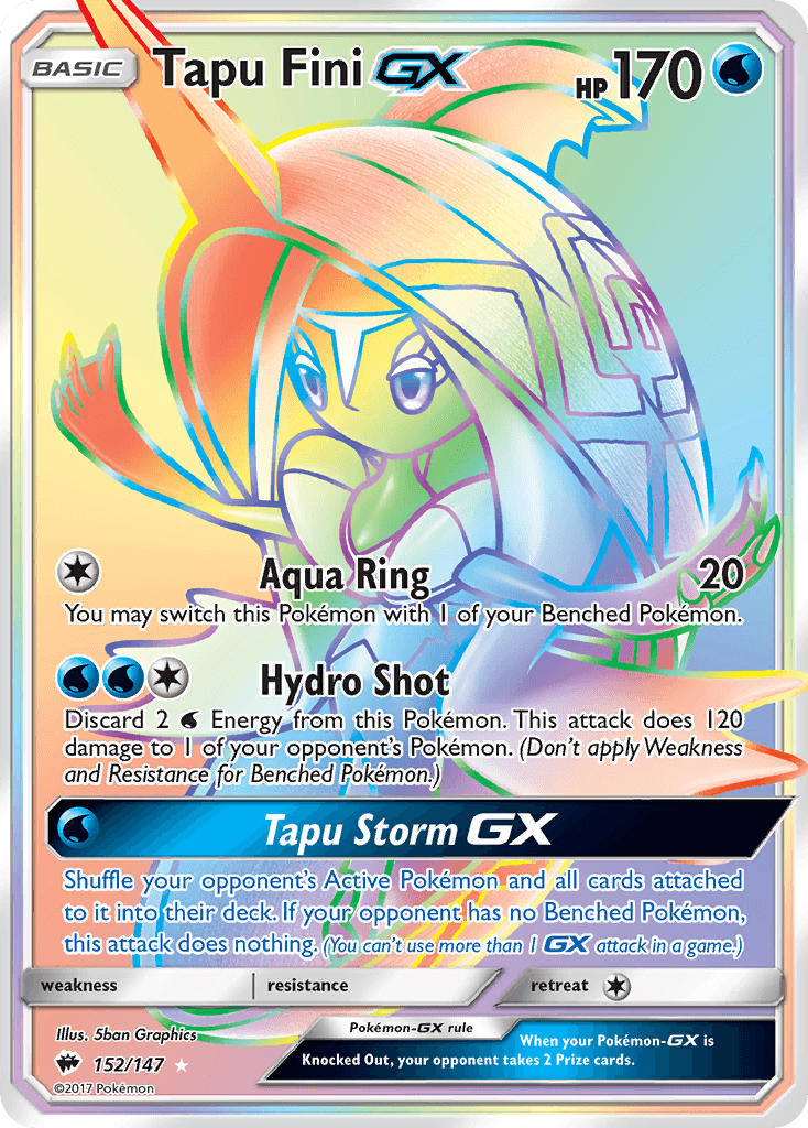 Tapu Fini-GX Burning Shadows