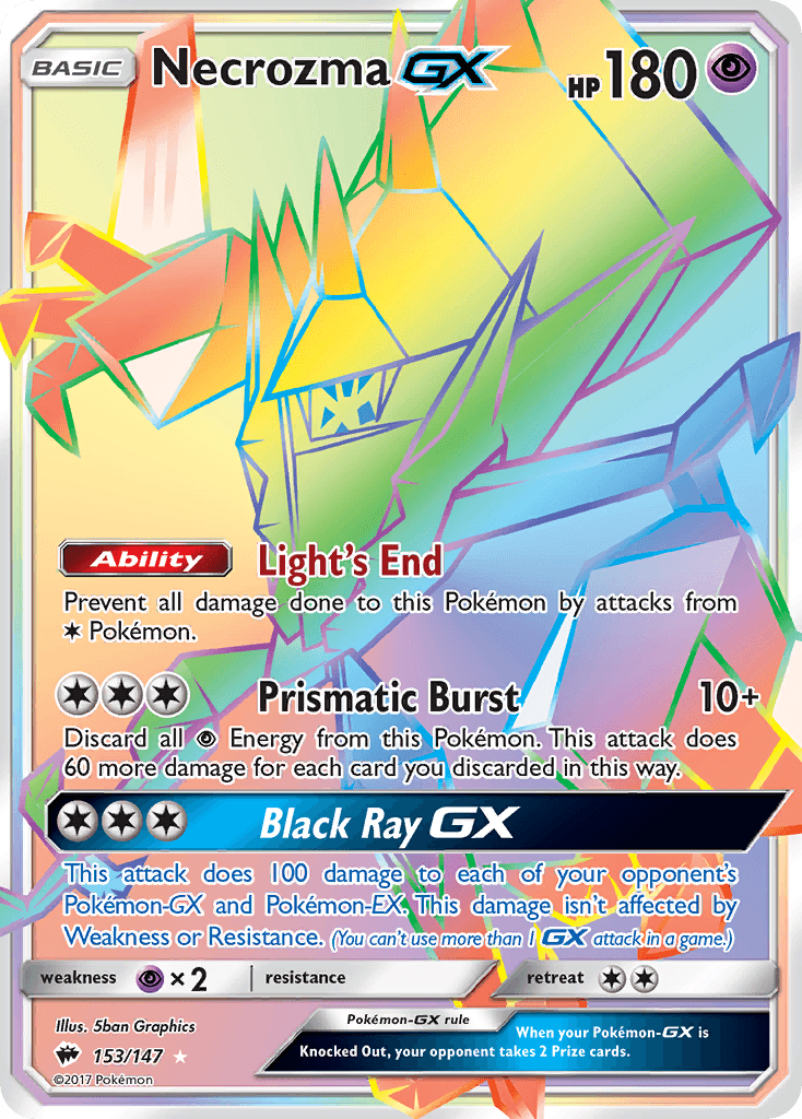 Necrozma-GX Burning Shadows