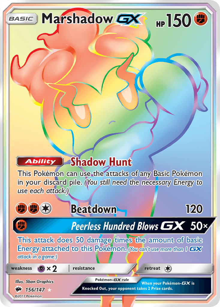 Marshadow-GX Burning Shadows