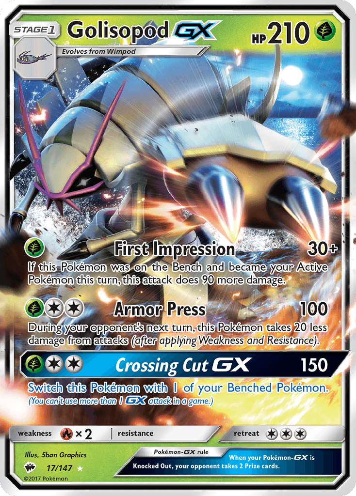 Golisopod-GX Burning Shadows