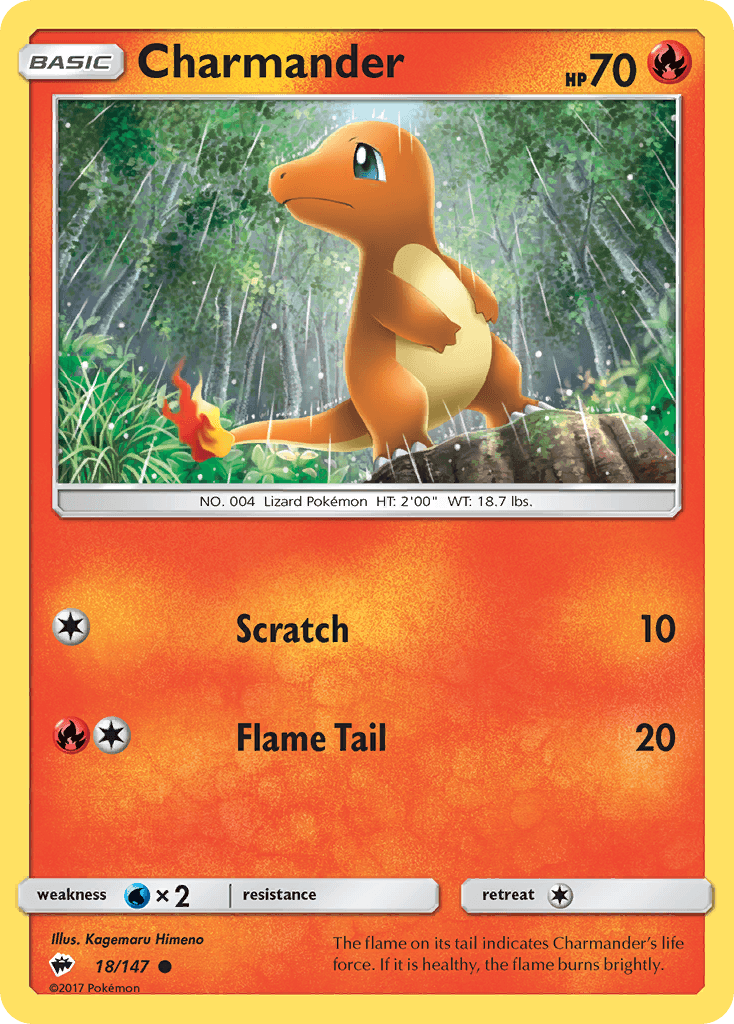 Charmander Burning Shadows