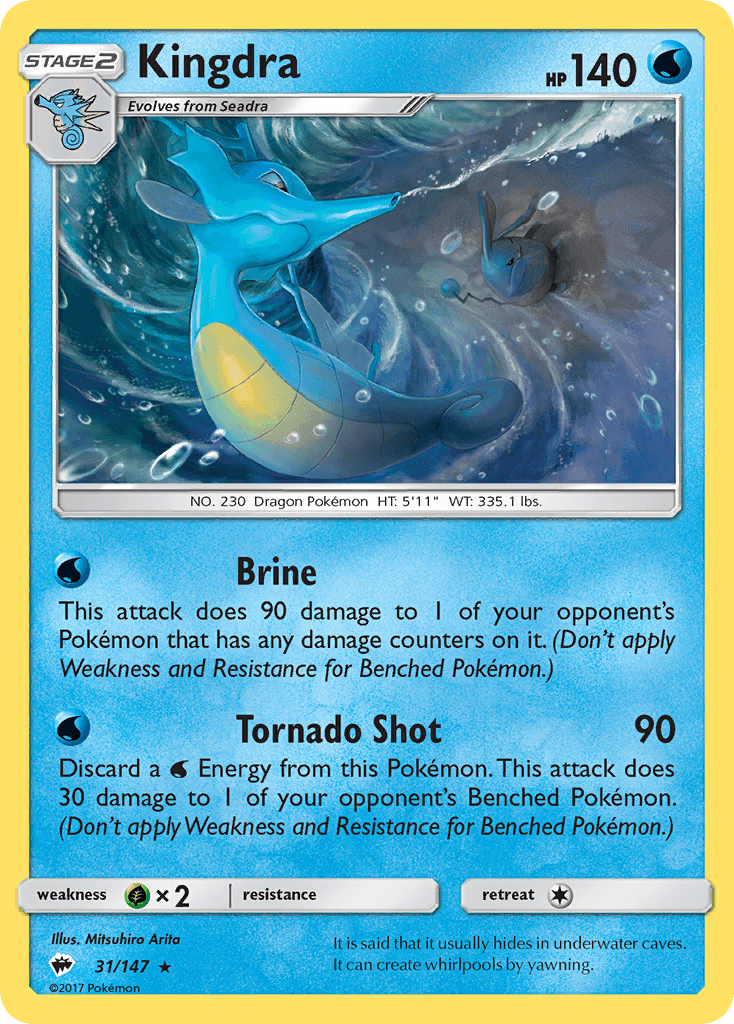 Kingdra Burning Shadows