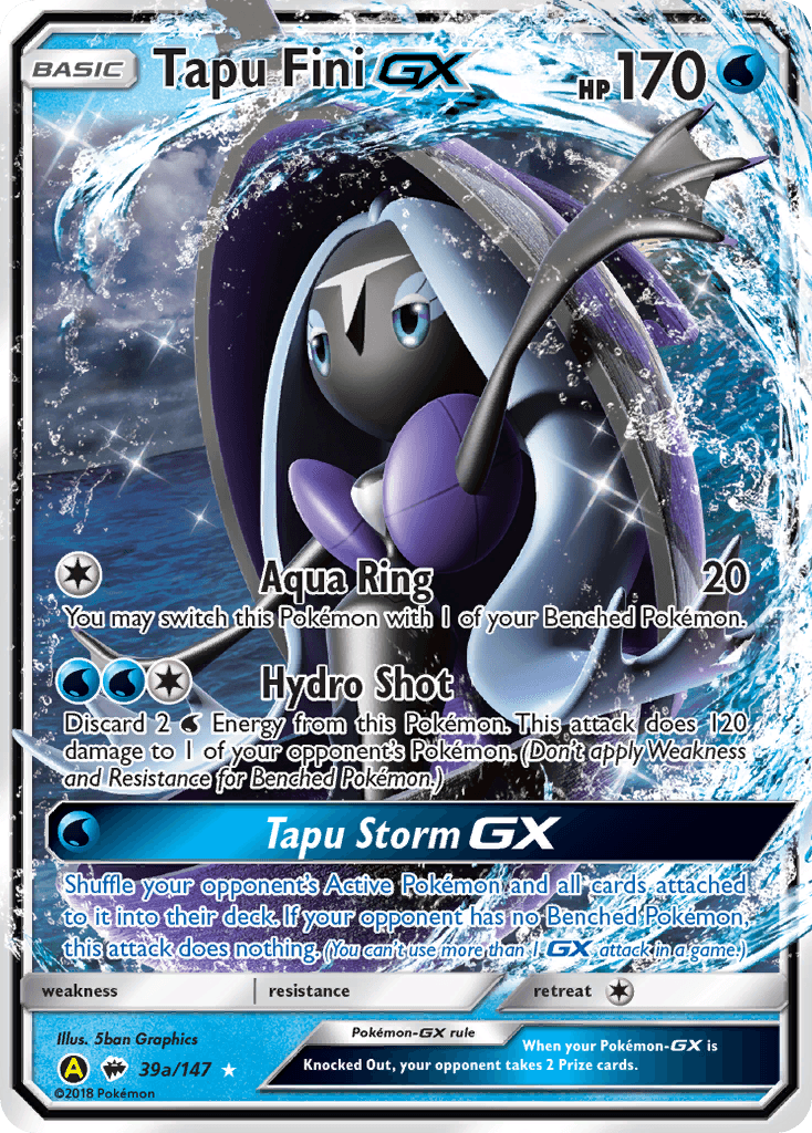 Tapu Fini-GX Burning Shadows