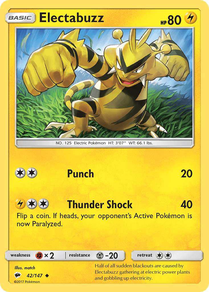 Electabuzz Burning Shadows
