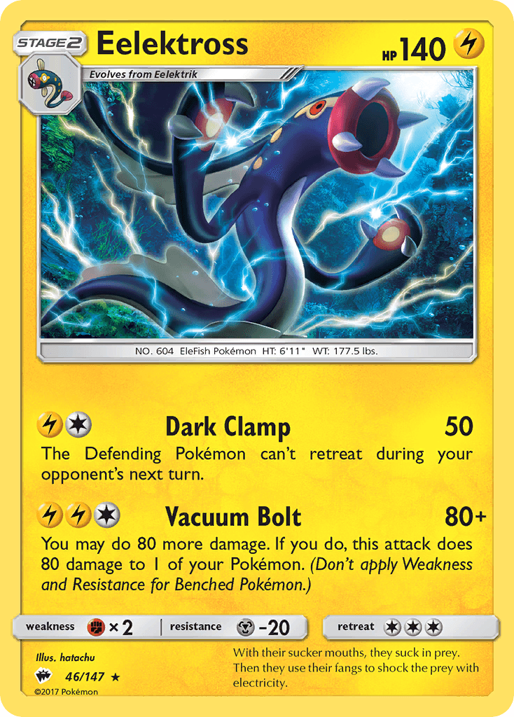 Eelektross Burning Shadows