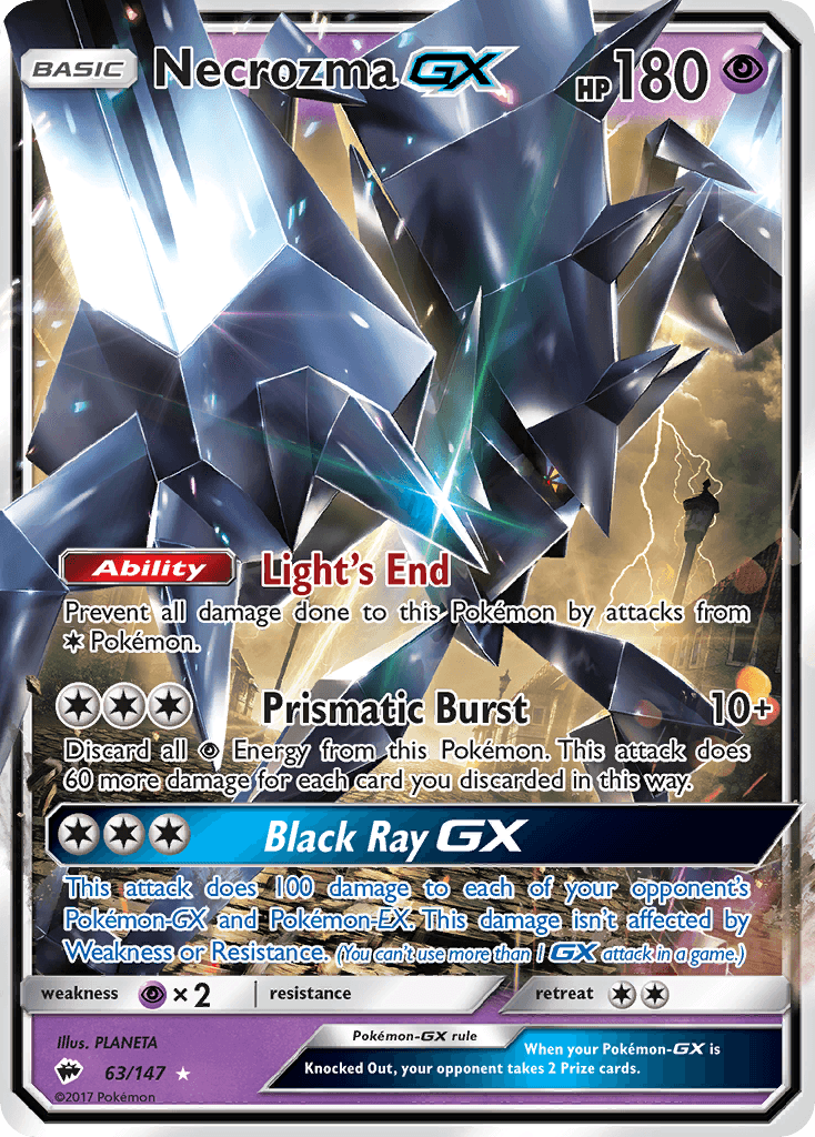 Necrozma-GX Burning Shadows