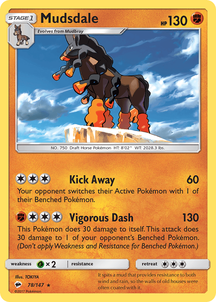 Mudsdale Burning Shadows