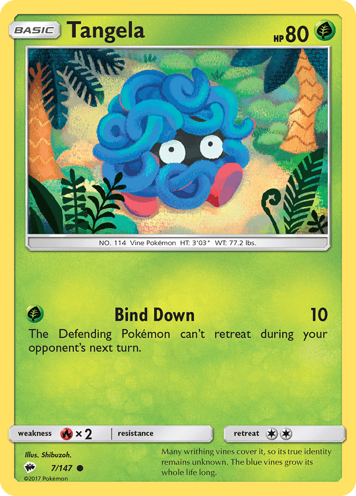 Tangela Burning Shadows