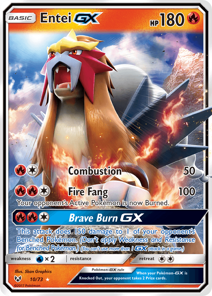 Entei-GX Shining Legends
