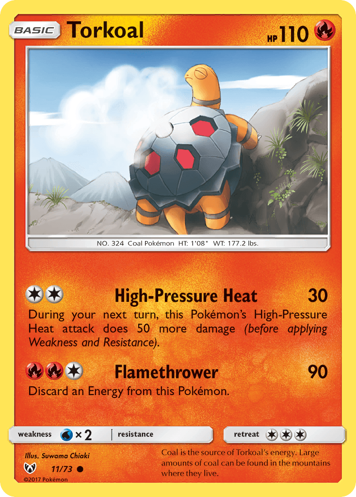Torkoal Shining Legends