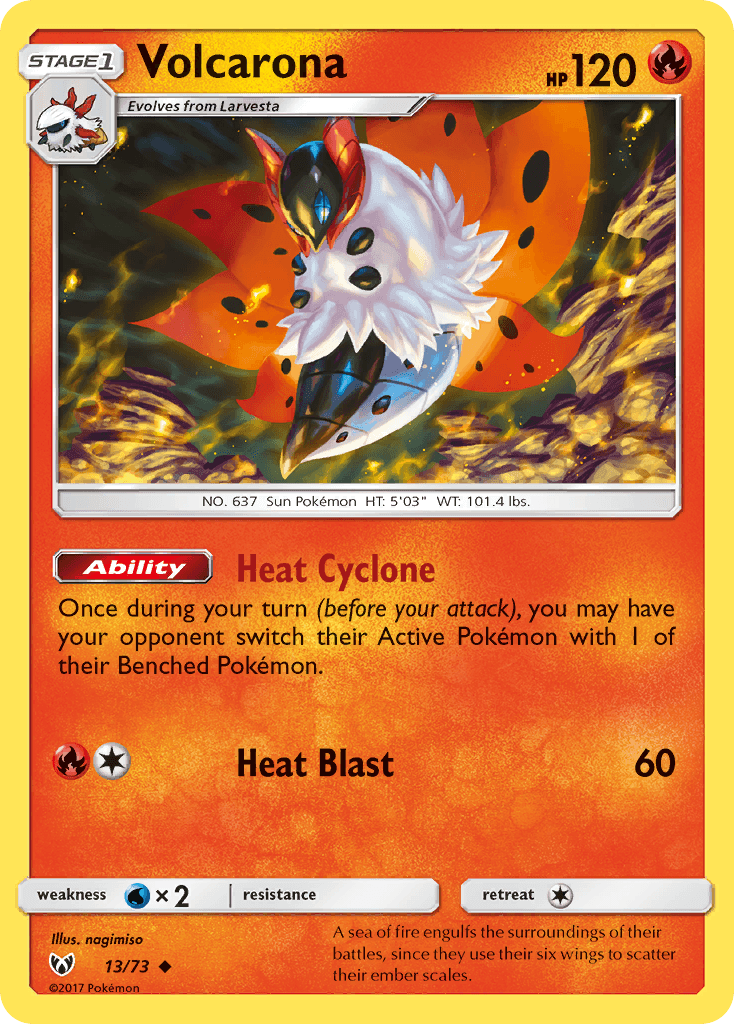 Volcarona Shining Legends
