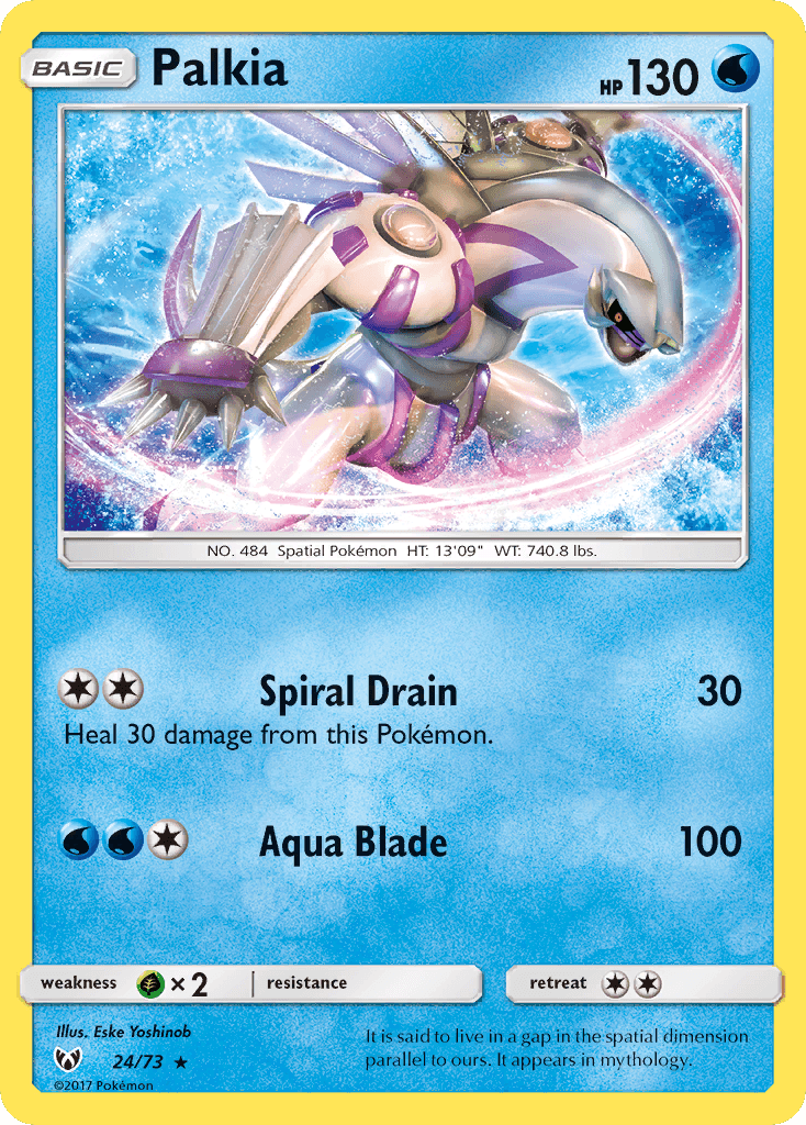 Palkia Shining Legends
